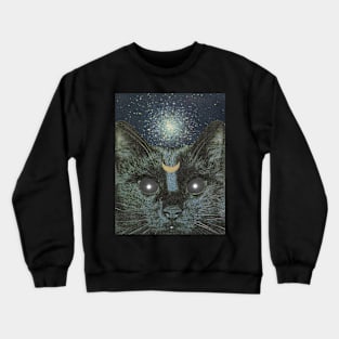 Crescent Moon Crewneck Sweatshirt